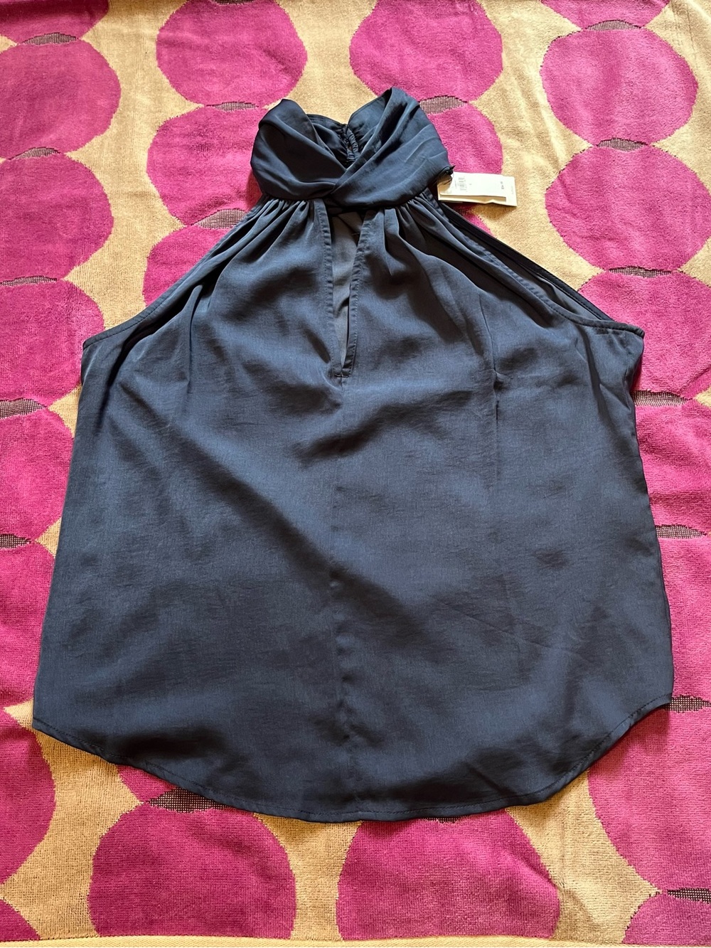 NWT Banana Republic Keyhole Sleeveless High Neck Blouse